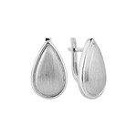 Серьги из белого золота 585 пробы